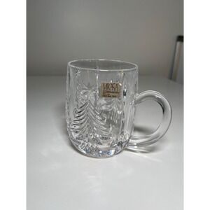 MIKASA CRYSTAL MUG CUP‎ Christmas Tree